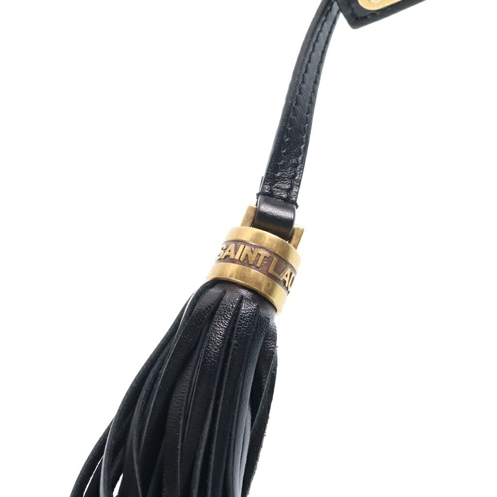 SAINT LAURENT PARIS(サンローランパリ) ルーカメラショルダーバッグ ブラック レザー ARS520534 ゴールド金具