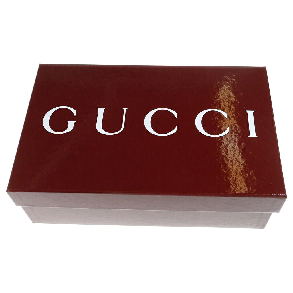 GUCCI(グッチ) シフト GG クリスタル スニーカー スリッポン ホワイト