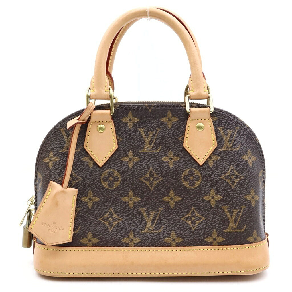 LOUIS VUITTON(ルイヴィトン) モノグラム アルマBB ハンドバッグ ショルダーバッグ 2WAY ブラウン PVC×レザー M53152 IC