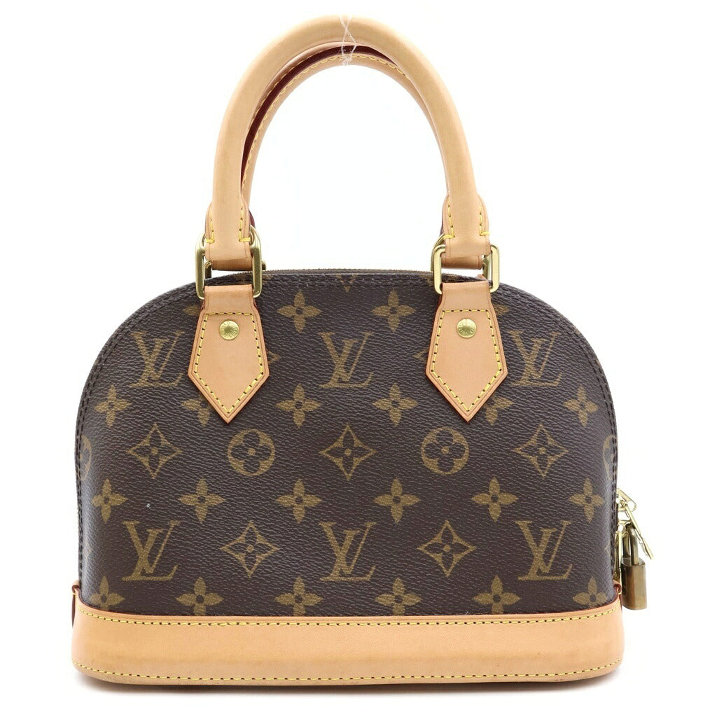 LOUIS VUITTON(ルイヴィトン) モノグラム アルマBB ハンドバッグ ショルダーバッグ 2WAY ブラウン PVC×レザー M53152 IC