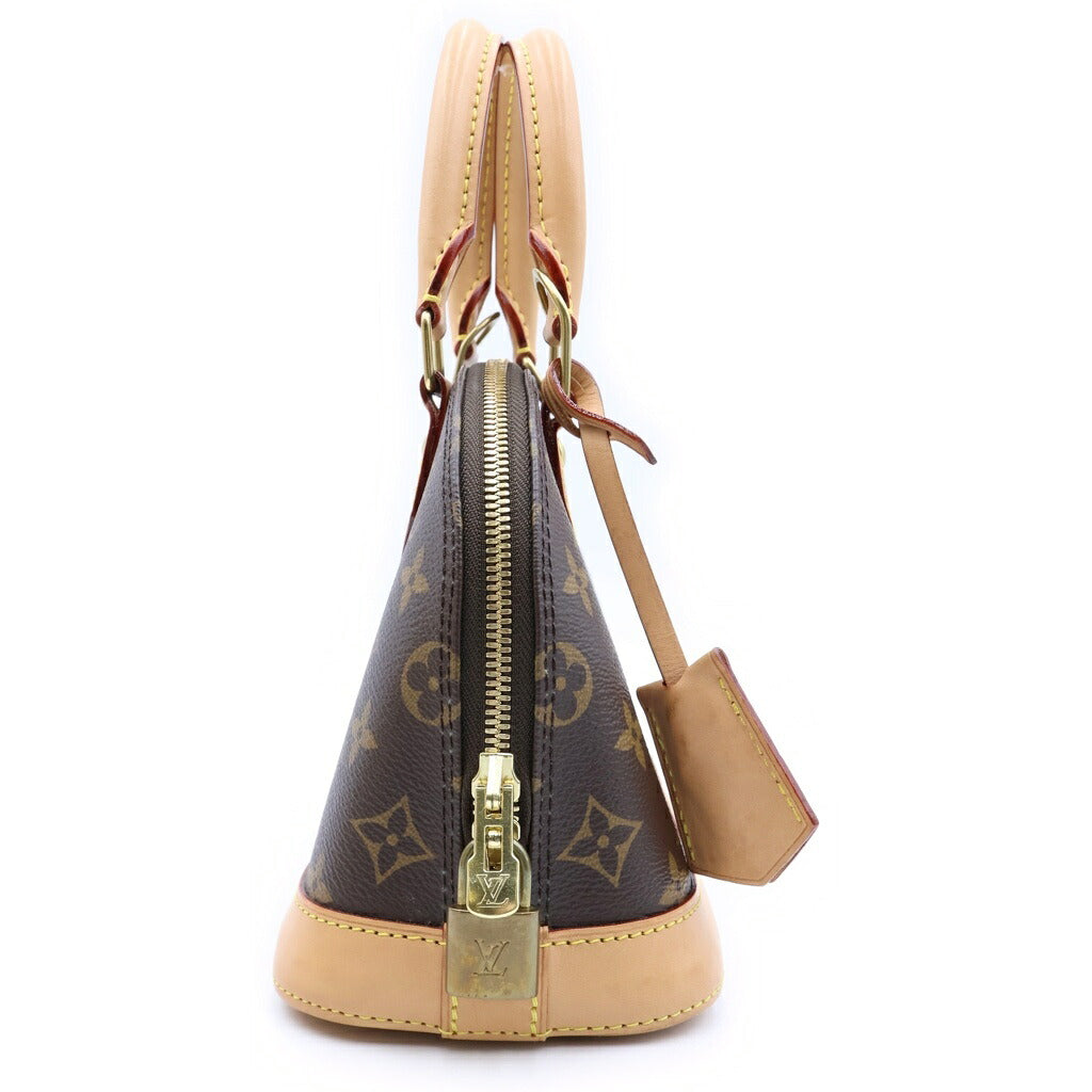 LOUIS VUITTON(ルイヴィトン) モノグラム アルマBB ハンドバッグ ショルダーバッグ 2WAY ブラウン PVC×レザー M53152 IC