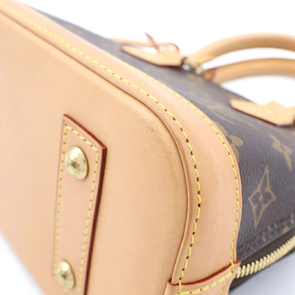 LOUIS VUITTON(ルイヴィトン) モノグラム アルマBB ハンドバッグ ショルダーバッグ 2WAY ブラウン PVC×レザー M53152 IC
