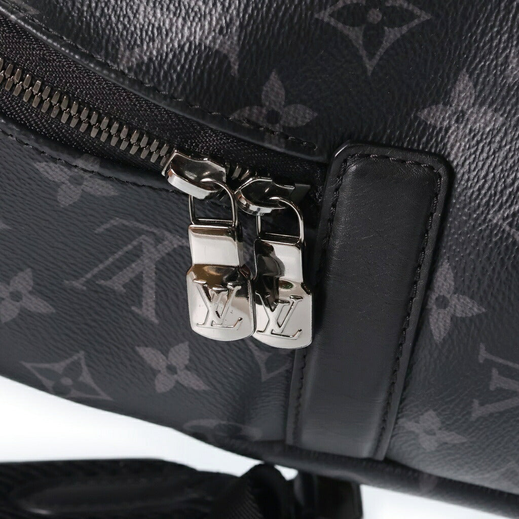 LOUIS VUITTON(ルイヴィトン) モノグラム エクリプス アポロ バックパック リュックサック ブラック PVC×レザー M43186 ICタイプ