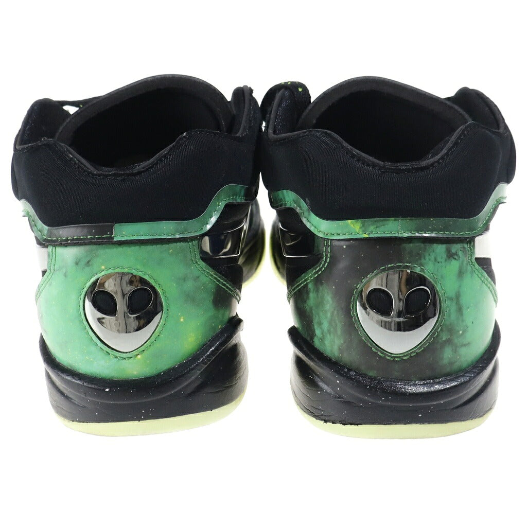 NIKE(ナイキ) Victor Wembanyama Air Zoom Hustle 'Alien' ビクター・ウェンバンヤマ × ナイキ エアズーム GT ハッスル 2 エイリアン バスケットボール シューズ スニーカー ブラック×グリーン FZ7309-900