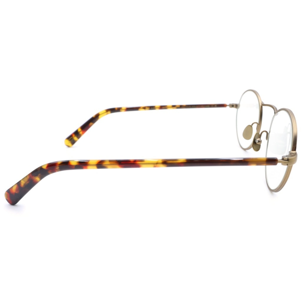 MOSCOT(モスコット) KANAKA カナカ メガネ アイウェア メタルフレーム ブラウン/ゴールド
