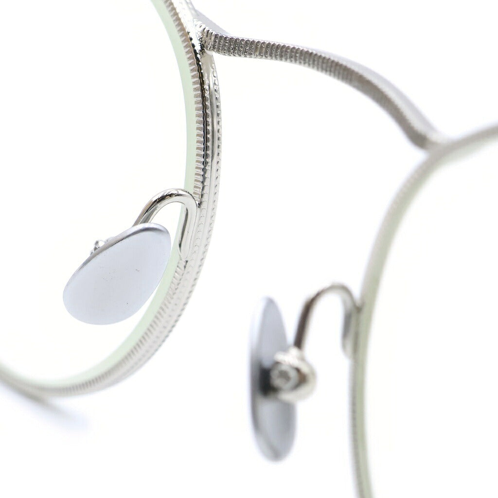 MOSCOT(モスコット) KANAKA カナカ メガネ アイウェア メタルフレーム シルバー/ブルー