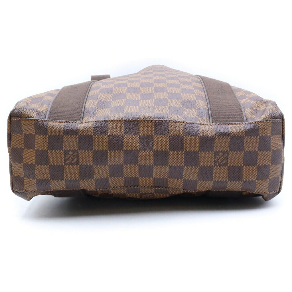LOUIS VUITTON(ルイヴィトン) ダミエ カバ・ボブール ハンドバッグ トートバッグ ブラウン レザー N52006 ゴールド金具