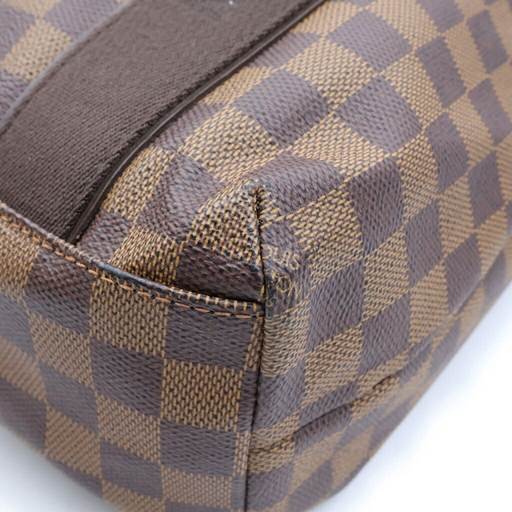LOUIS VUITTON(ルイヴィトン) ダミエ カバ・ボブール ハンドバッグ トートバッグ ブラウン レザー N52006 ゴールド金具