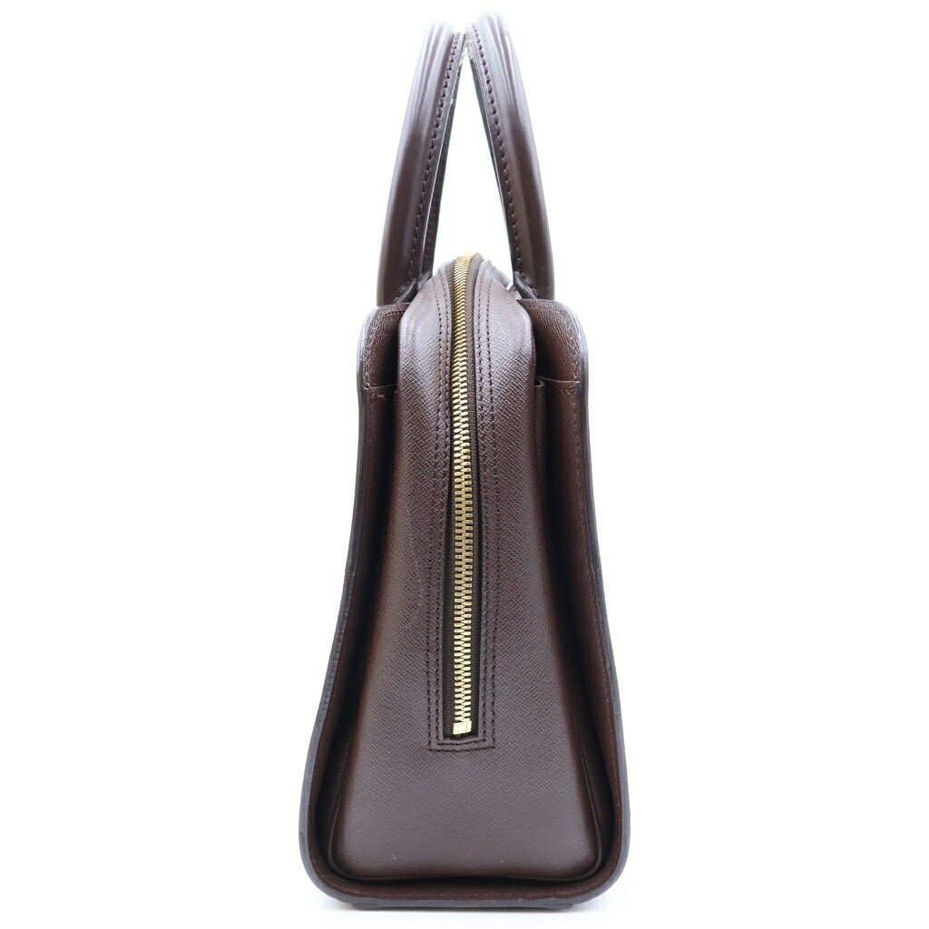 LOUIS VUITTON(ルイヴィトン) ダミエ トリアナ ハンドバッグ ブラウン PVC×レザー N51155