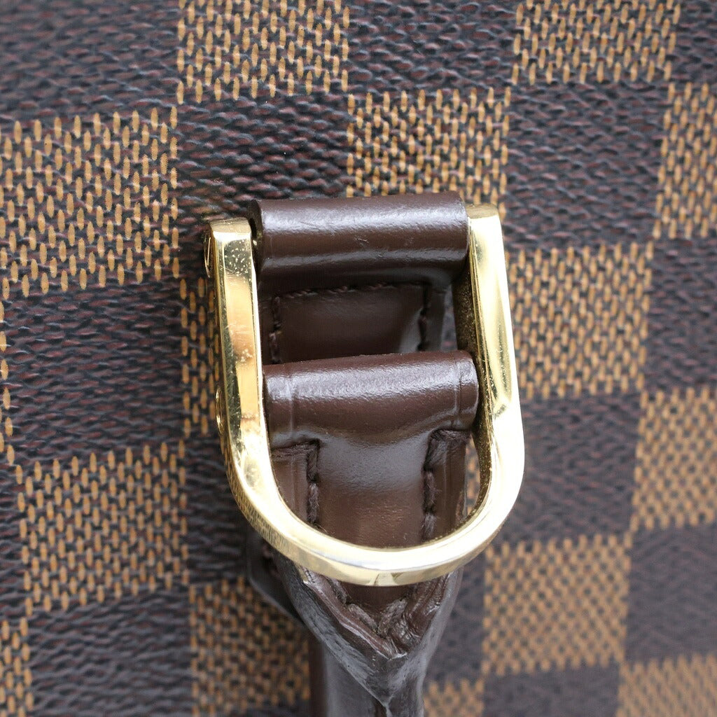 LOUIS VUITTON(ルイヴィトン) ダミエ トリアナ ハンドバッグ ブラウン PVC×レザー N51155