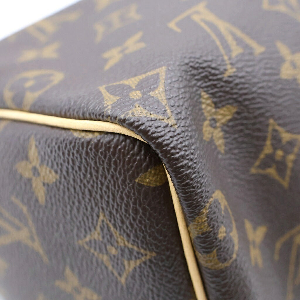 LOUIS VUITTON(ルイヴィトン) モノグラム スピーディ25 ハンドバッグ ミニボストンバッグ ブラウン PVC×レザー M41528