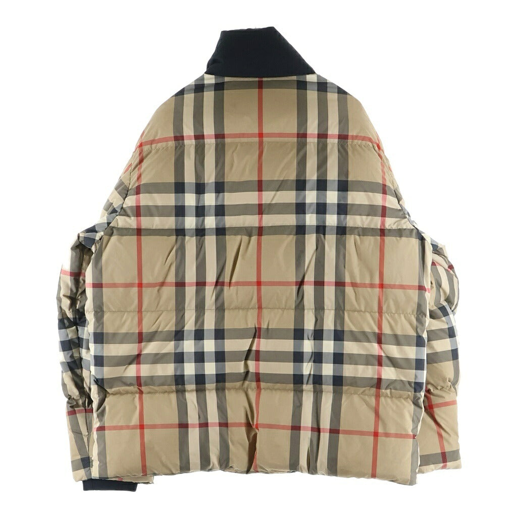 BURBERRY(バーバリー) 21AW ノバチェック総柄 パデッド 中綿ジャケット ベージュ 8043921