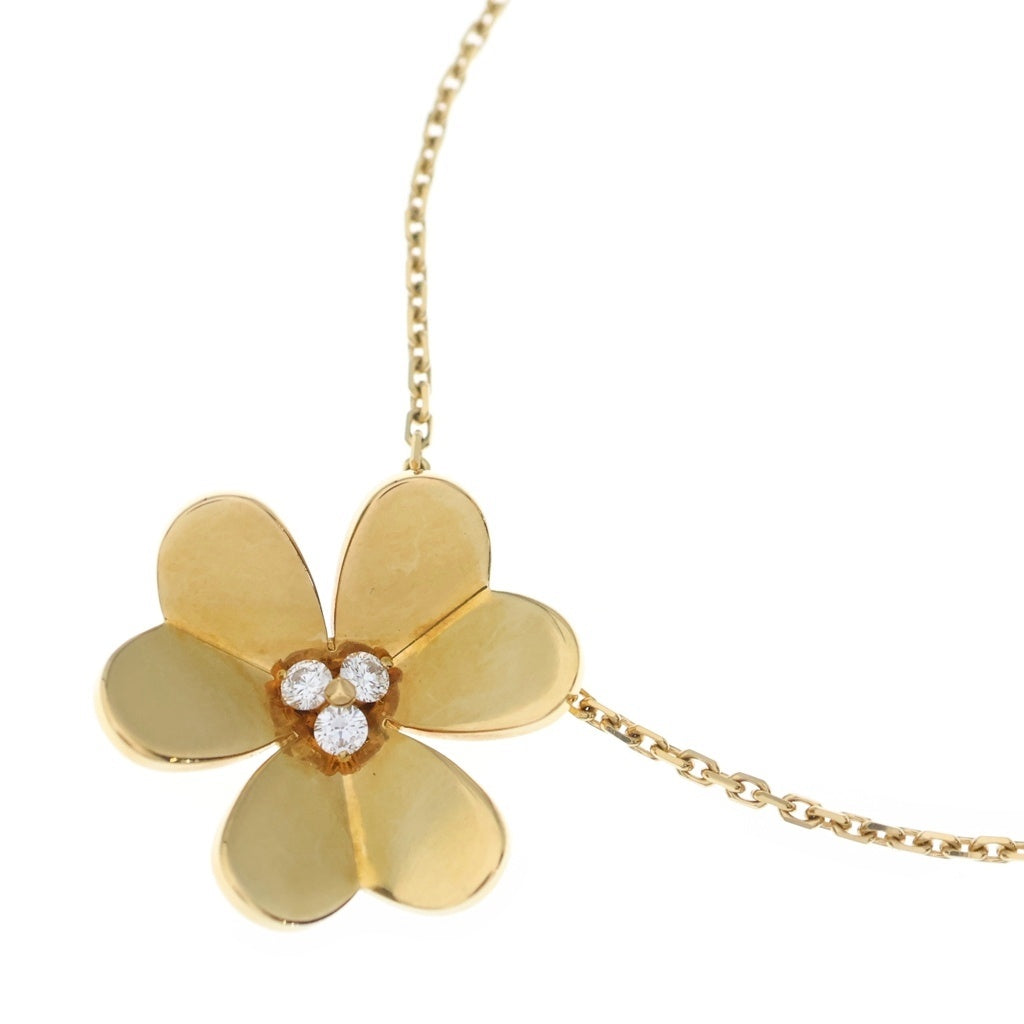 Van Cleef & Arpels(ヴァンクリーフアンドアーペル) フリヴォル ラージ ネックレス ダイヤモンド イエローゴールド 750YG VCARC96800