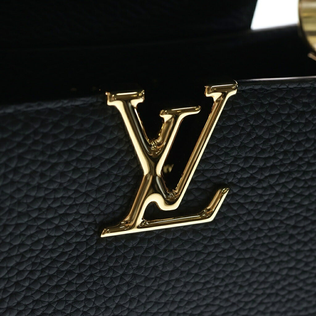 LOUIS VUITTON(ルイヴィトン) カプシーヌBB ハンドバッグ ショルダーバッグ 2WAY ブラック レザー M94755 ICタイプ