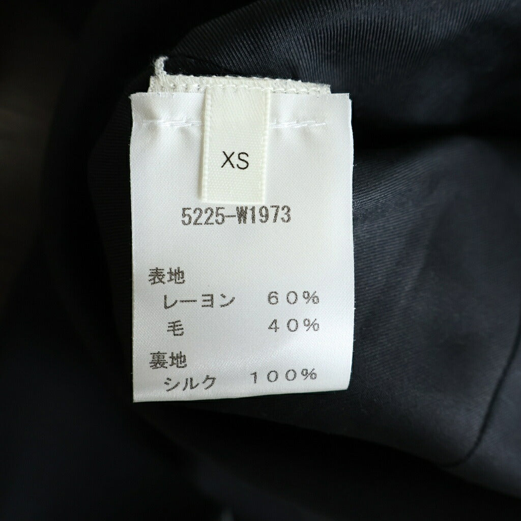 THE ROW(ザロウ) OBINEJACKE オビネジャケット シングルジャケット ブラック ビスコース 5225ーW1973