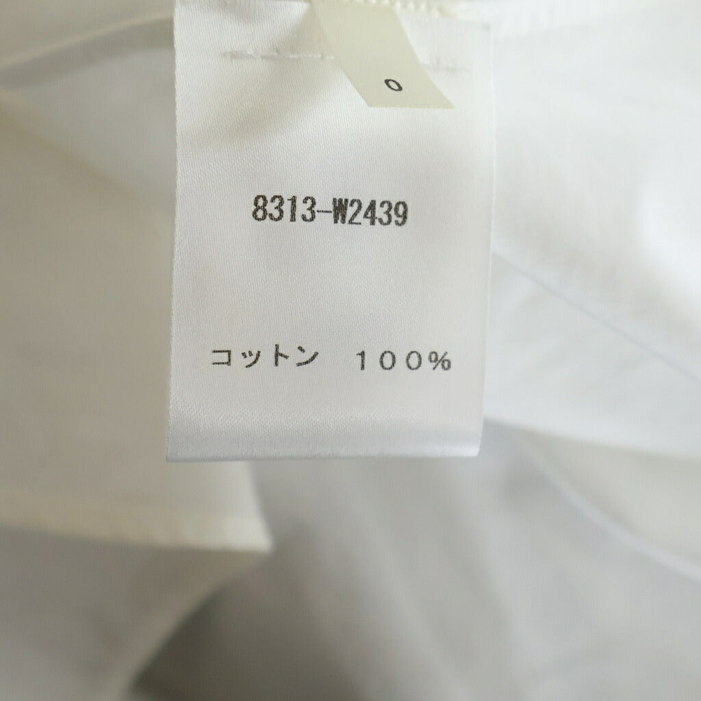 THE ROW(ザロウ) Maigret メグレポプリンシャツ ホワイト8313ーW2439