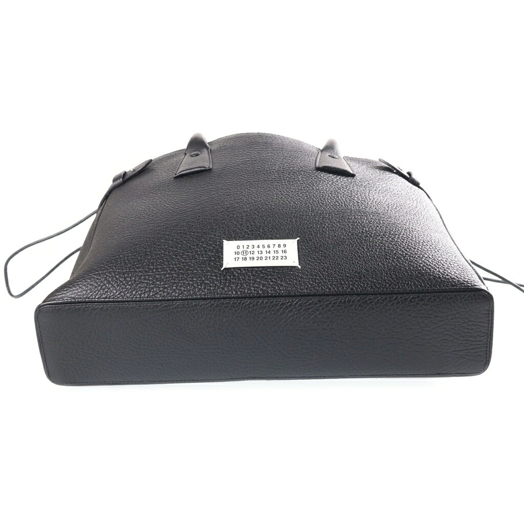 Maison Margiela(メゾンマルジェラ) 5AC トートバッグ ショルダーバッグ 2way レザー ブラック SB1WD0001