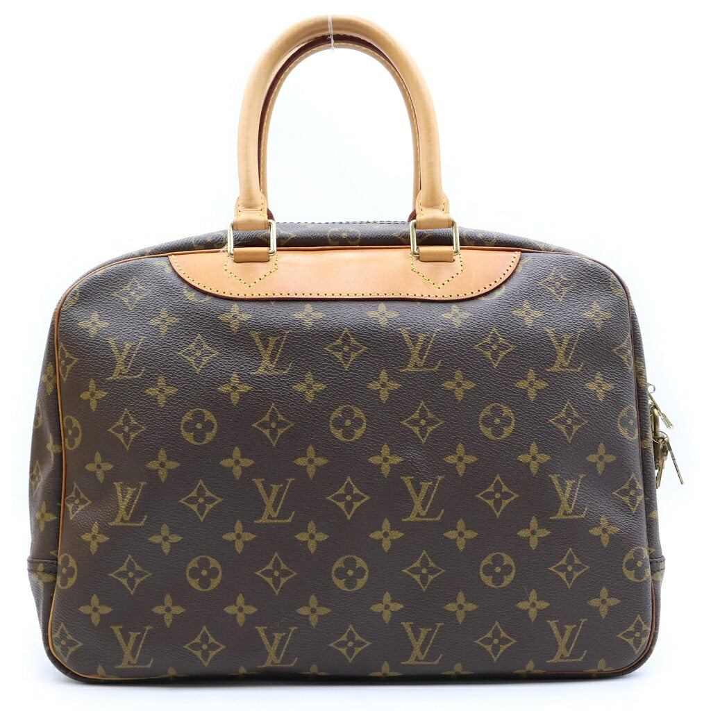 LOUIS VUITTON(ルイヴィトン) モノグラム ドーヴィル ハンドバッグ ボストンバッグ ブラウン PVC×レザー M47270