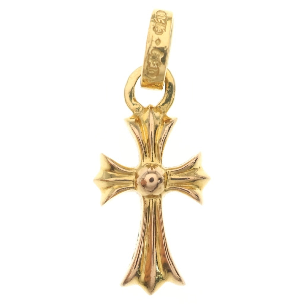 CHROME HEARTS(クロムハーツ) 22K CRS BBYFAT DMND ベイビーファット PAVEダイヤ チャーム ネックレストップ ゴールド BCA035
