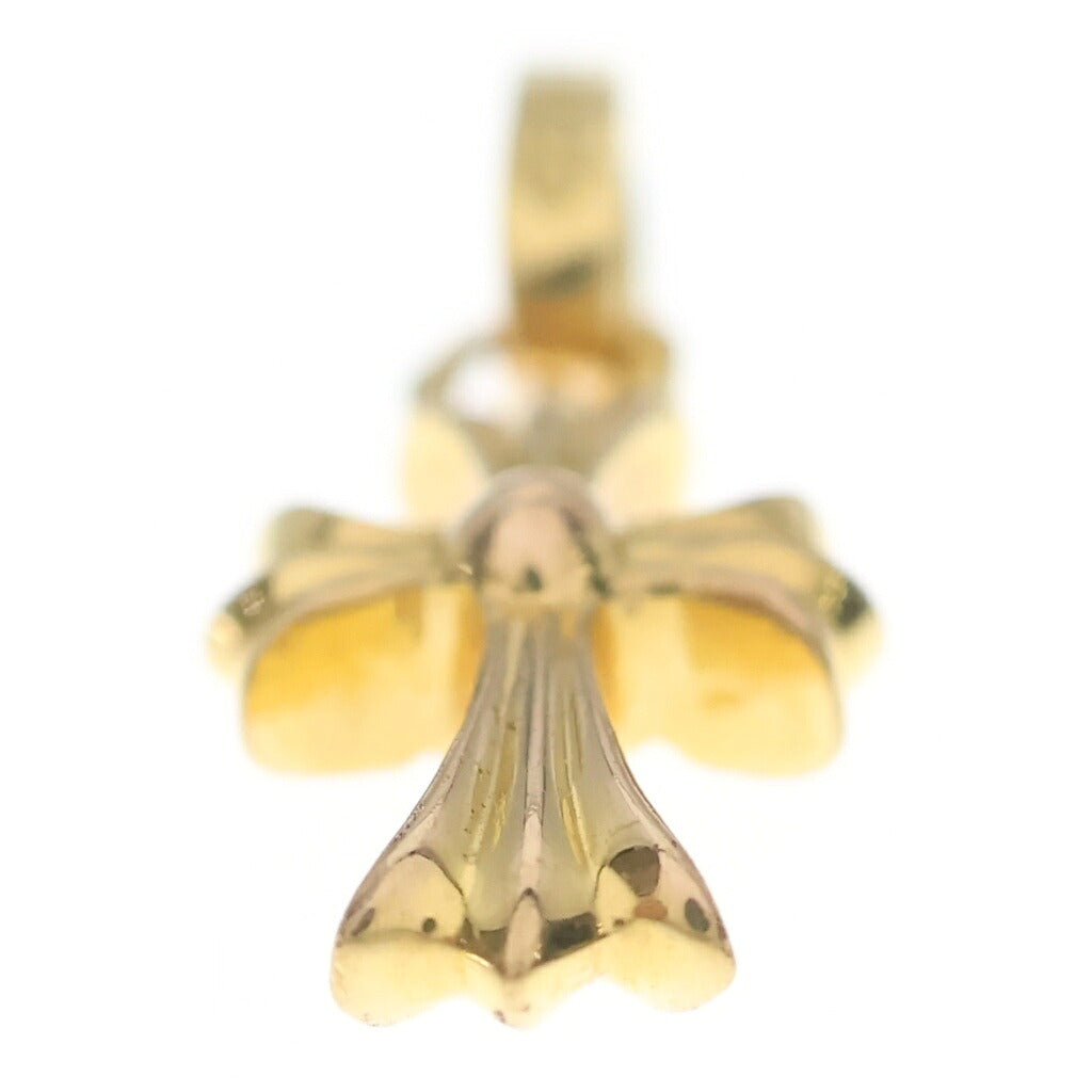 CHROME HEARTS(クロムハーツ) 22K CRS BBYFAT DMND ベイビーファット PAVEダイヤ チャーム ネックレストップ ゴールド BCA035