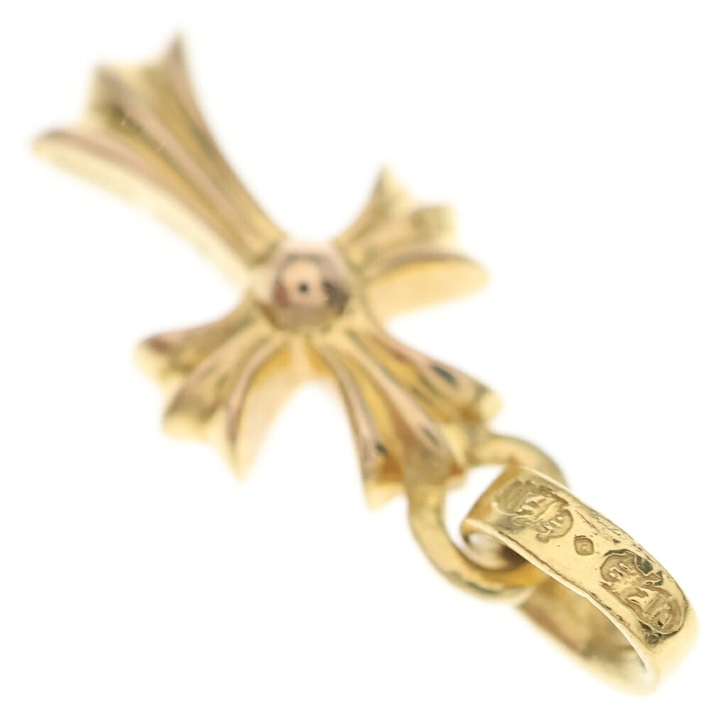 CHROME HEARTS(クロムハーツ) 22K CRS BBYFAT DMND ベイビーファット PAVEダイヤ チャーム ネックレストップ ゴールド BCA035