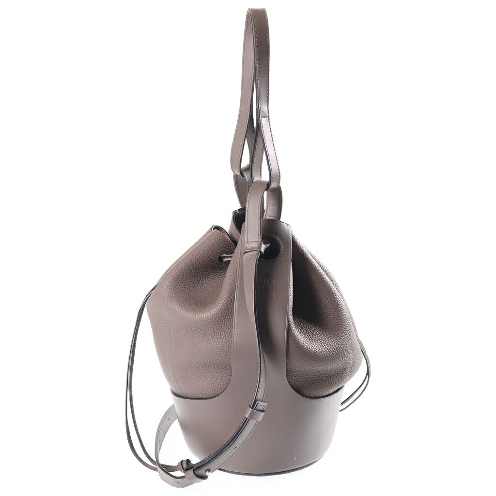 LOEWE(ロエベ) バルーンバッグ ミディアム ハンドバッグ ショルダーバッグ 2WAY グレージュ レザー A710C31X61