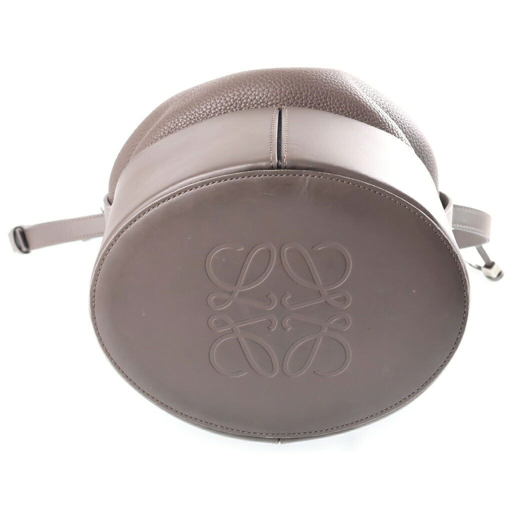 LOEWE(ロエベ) バルーンバッグ ミディアム ハンドバッグ ショルダーバッグ 2WAY グレージュ レザー A710C31X61