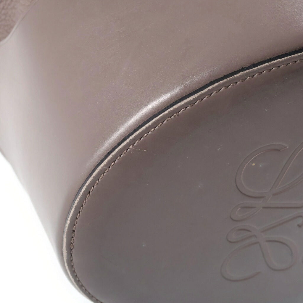 LOEWE(ロエベ) バルーンバッグ ミディアム ハンドバッグ ショルダーバッグ 2WAY グレージュ レザー A710C31X61