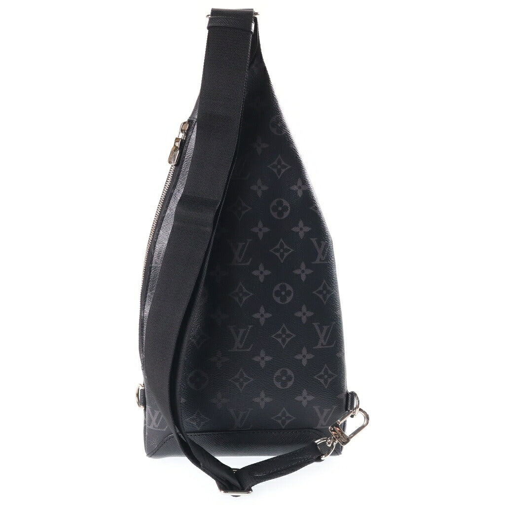 LOUIS VUITTON(ルイヴィトン) モノグラム エクリプス デュオ スリングバッグ ボディバッグ PVCレザー ブラック M30936