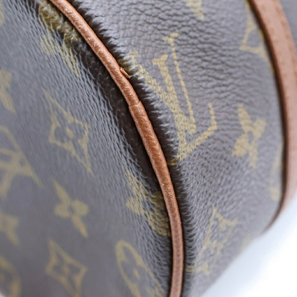 LOUIS VUITTON(ルイヴィトン) モノグラム パピヨン26 旧型 ハンドバッグ ブラウン PVC×レザー M51366