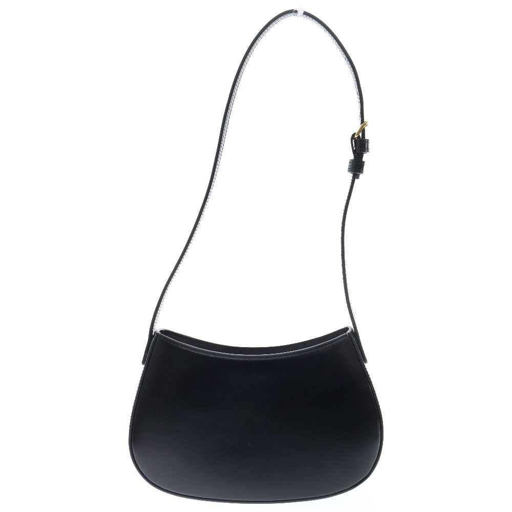 CELINE(セリーヌ) トリオンフ ワンショルダー ミディアム ティリー バッグ ブラック レザー ゴールド金具