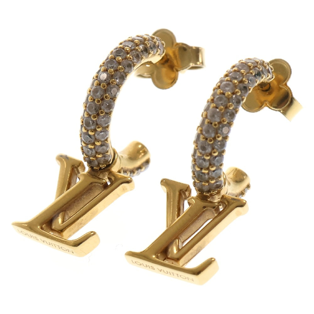 LOUIS VUITTON(ルイヴィトン) ピアス フープ・LV アイコニック M01732 GP ゴールド アクセサリー