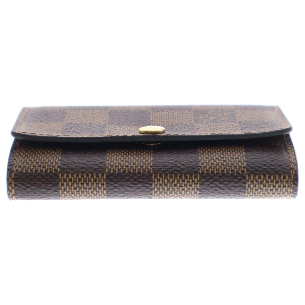 LOUIS VUITTON(ルイヴィトン) ダミエ ミュルティクレ6 キーケース キーリング 6連 ブラウン PVCレザー