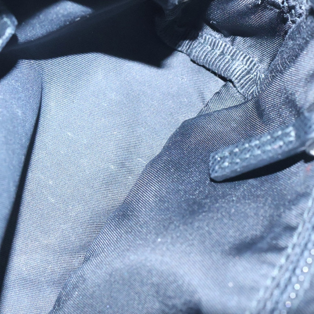 PRADA(プラダ) Re-nylon ポーチ 黒 ナイロン コスメポーチ トライアングルロゴ 1NA021