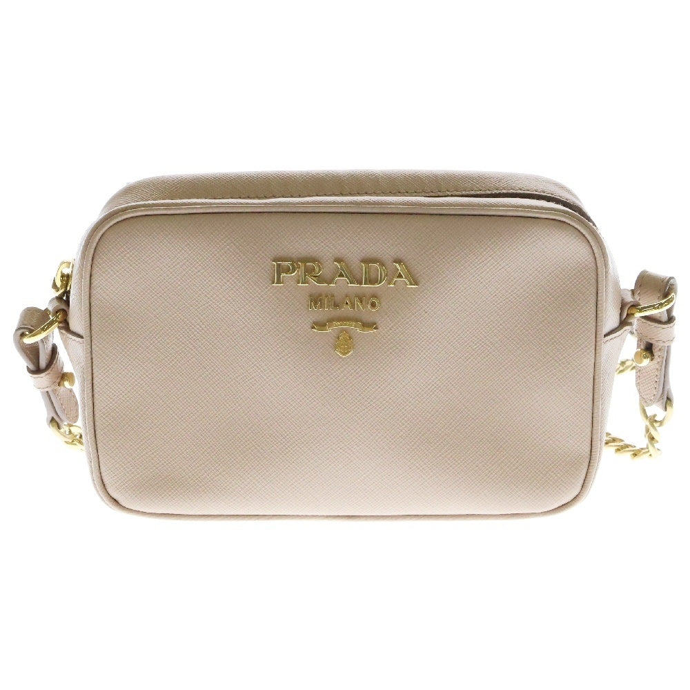 PRADA(プラダ) サフィアーノ ショルダーバック ピンク レザー 1BH149