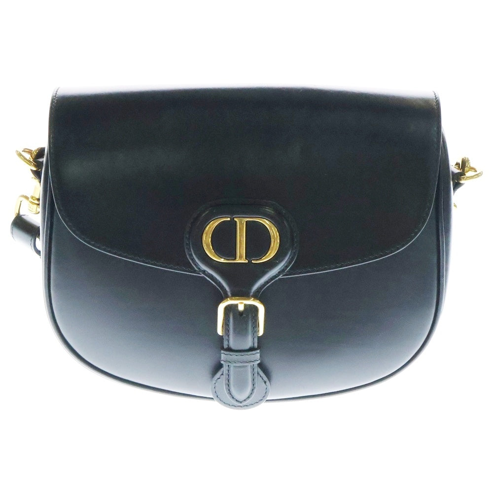 Christian Dior(クリスチャンディオール) BOBBY ボビー ミディアム レザーショルダーバッグ ブラック M9319UMOL