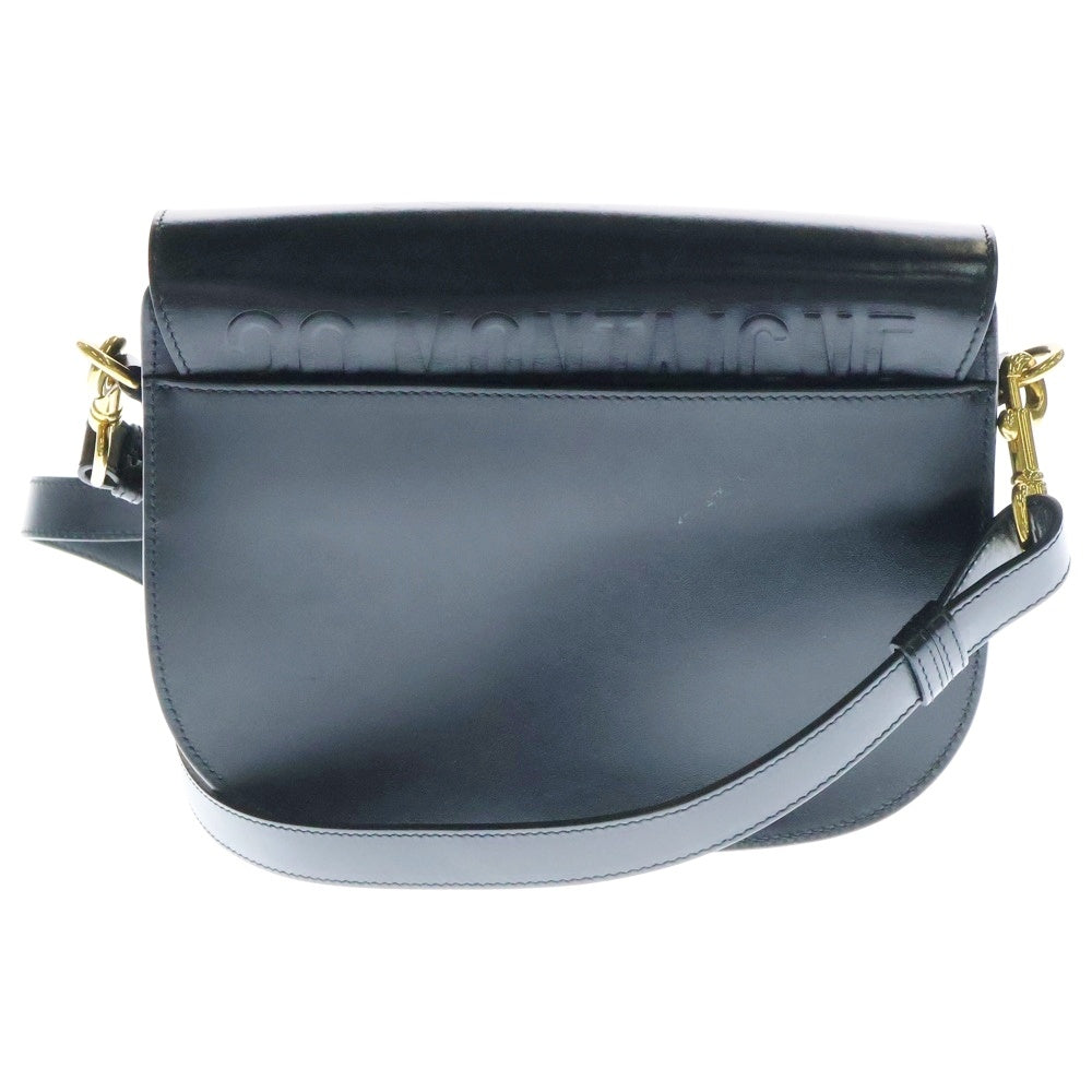 Christian Dior(クリスチャンディオール) BOBBY ボビー ミディアム レザーショルダーバッグ ブラック M9319UMOL
