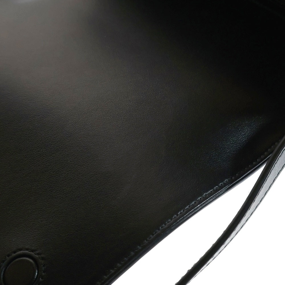 BURBERRY(バーバリー) Small Leather Grace Bag ロゴレザーショルダーバッグ ブラック 8011972
