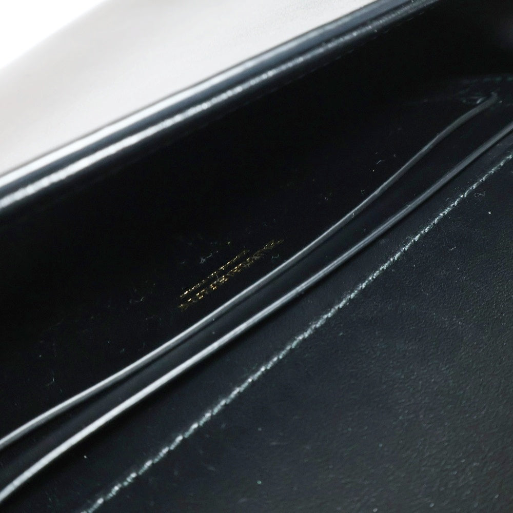 BURBERRY(バーバリー) Small Leather Grace Bag ロゴレザーショルダーバッグ ブラック 8011972
