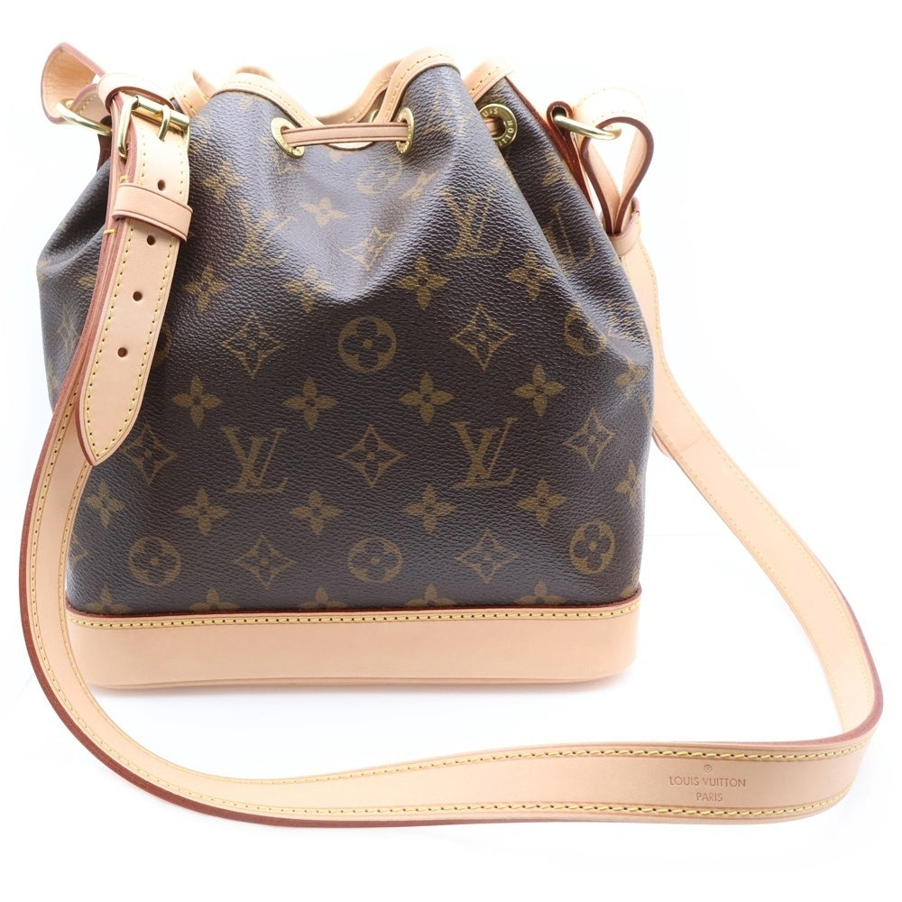 LOUIS VUITTON(ルイヴィトン) モノグラム ノエ BB ブラウン PVCレザー ショルダーバッグ ハンドバッグ M46983