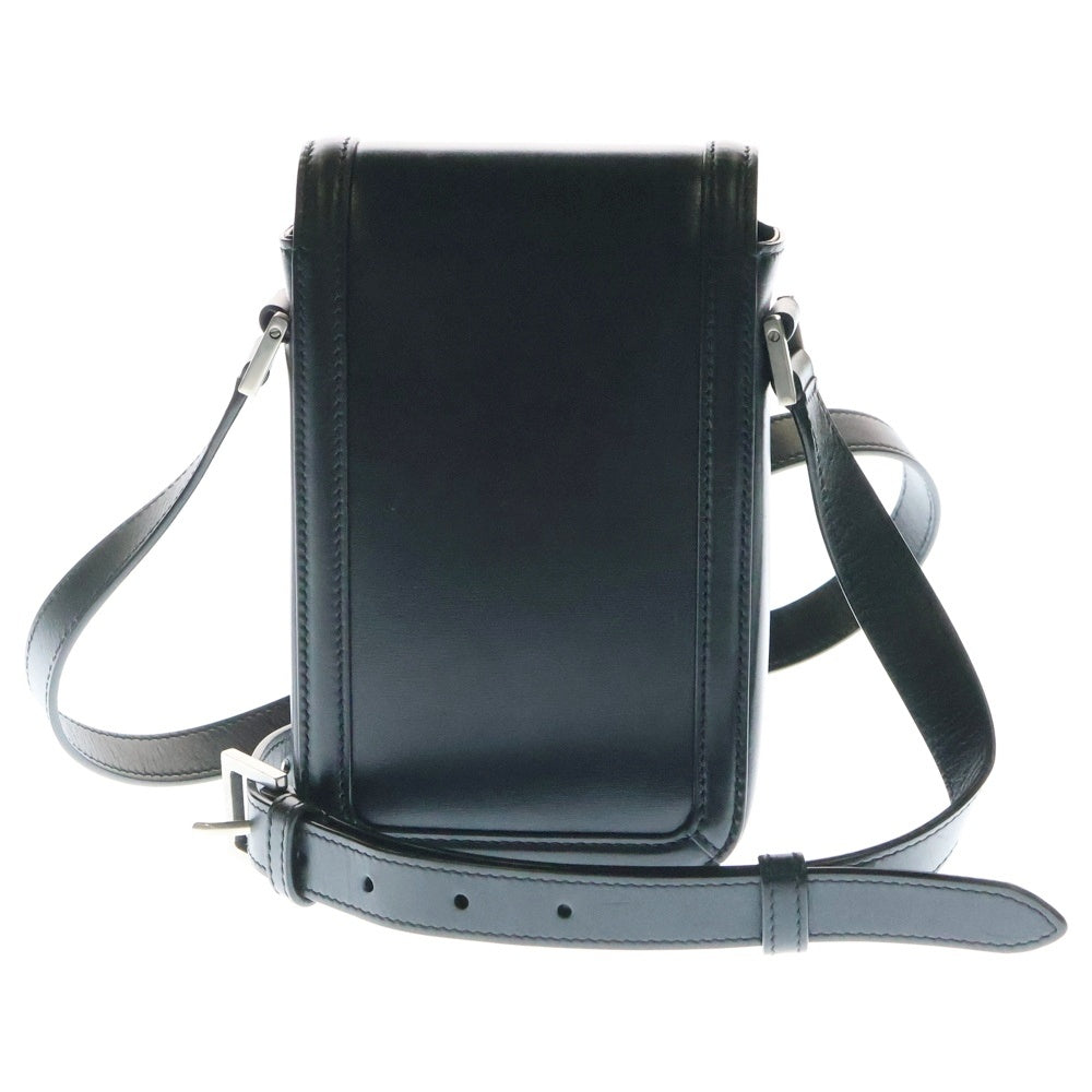 SAINT LAURENT PARIS(サンローランパリ) ソルフェリーノ レザー フォンショルダーバッグ ミニバッグ ブラック 753963