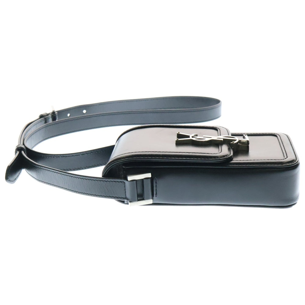 SAINT LAURENT PARIS(サンローランパリ) ソルフェリーノ レザー フォンショルダーバッグ ミニバッグ ブラック 753963