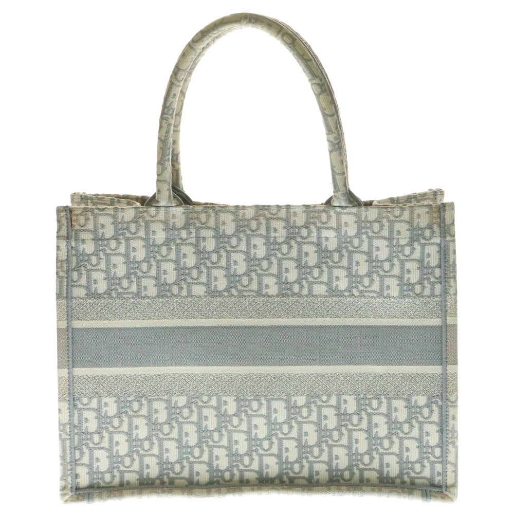 Christian Dior(クリスチャンディオール) オブリーク ブックトート トートバッグ ハンドバッグ キャンバス グレー
