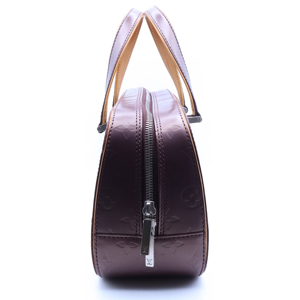 LOUIS VUITTON(ルイヴィトン) モノグラム マット シェルトン ハンドバッグ ヴィオレ レザー M55176