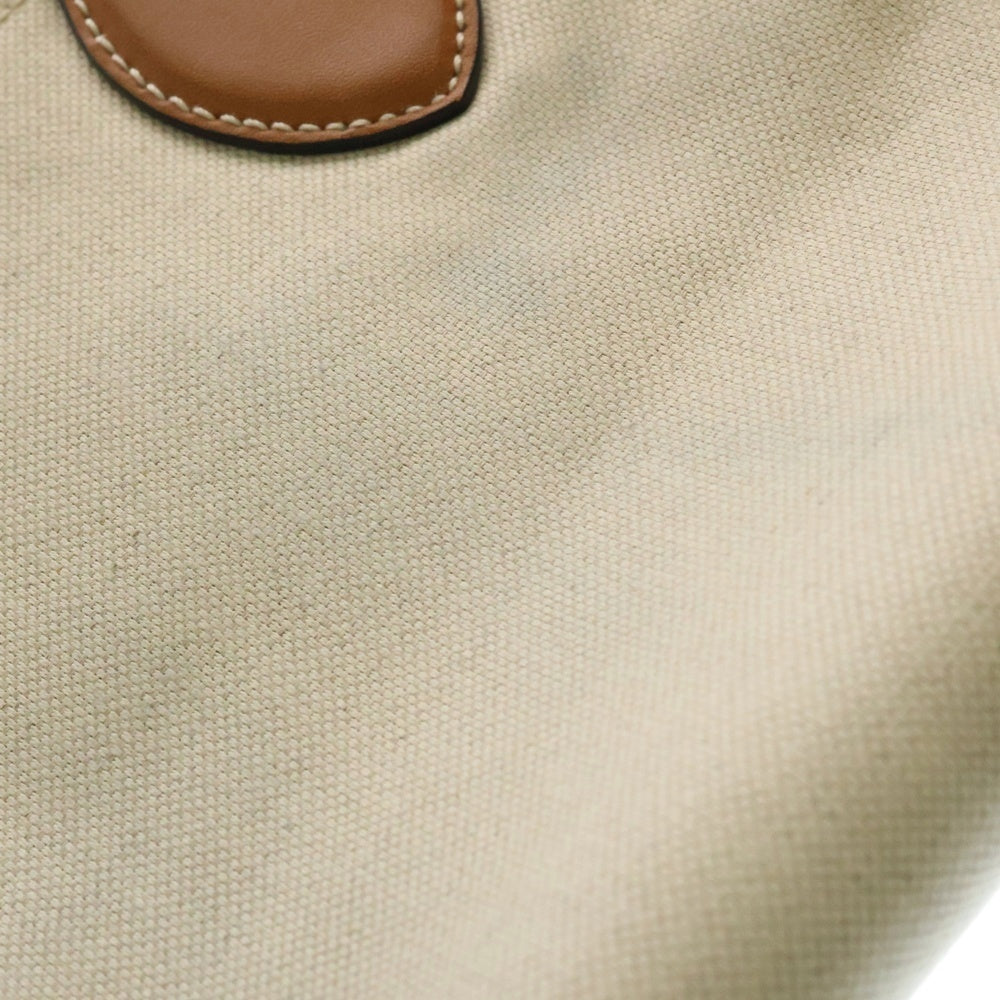 GUCCI(グッチ) トートバック ミディアム キャンバス×レザー アイボリー×ブラウン 2WAY ハンドバッグ ショルダーバッグ 772144
