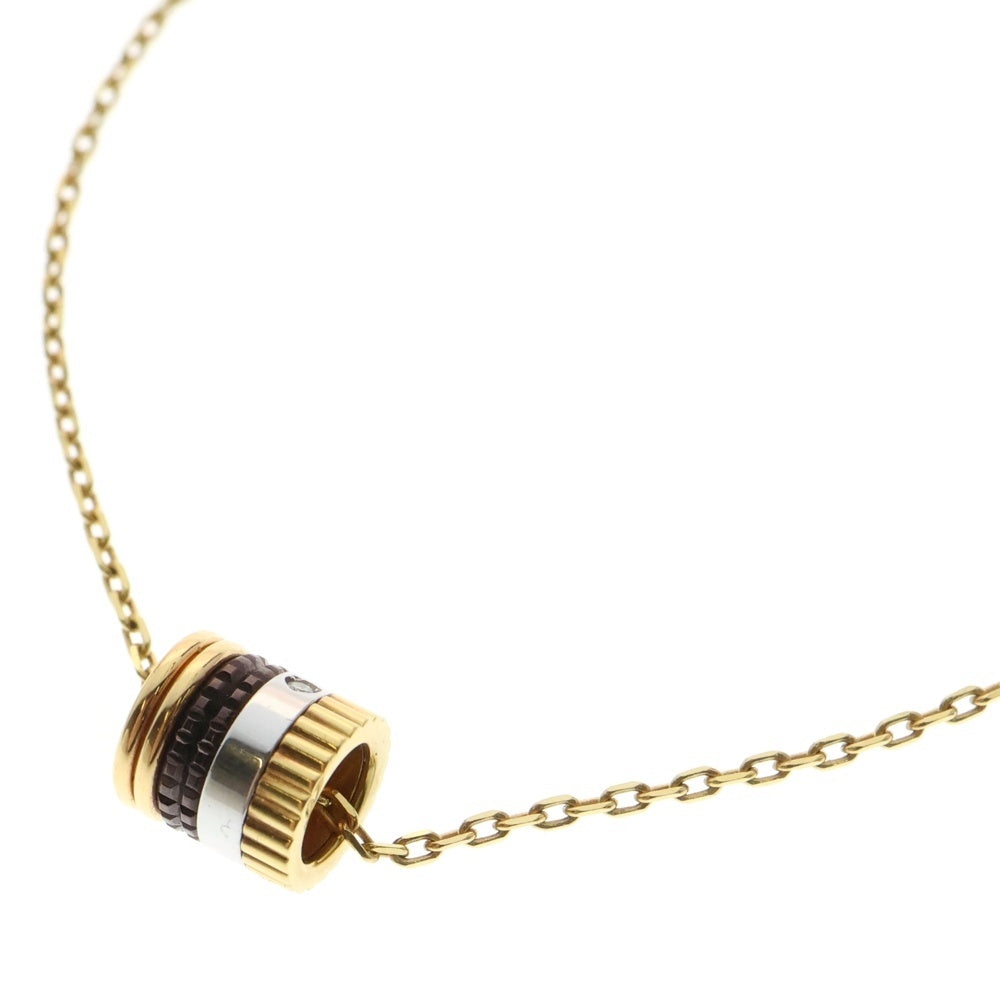 BOUCHERON(ブシュロン) キャトルクラシック 1PD ネックレス ダイヤモンド Au750 K18 YG/PG/WG ペンダント