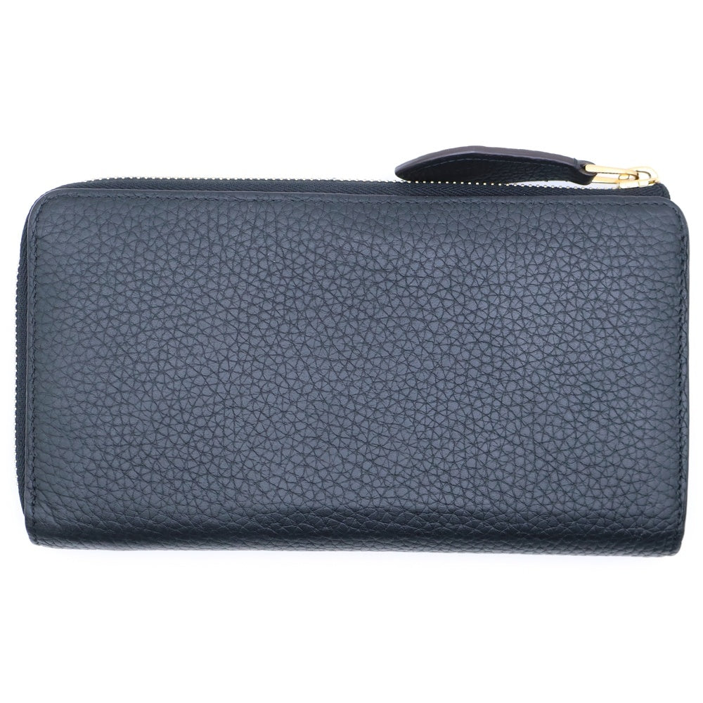 LOUIS VUITTON(ルイヴィトン) ラウンドジッパー ロングウォレット カードケース 長財布 ブラック×ピンク ゴールド金具 レザー M63102