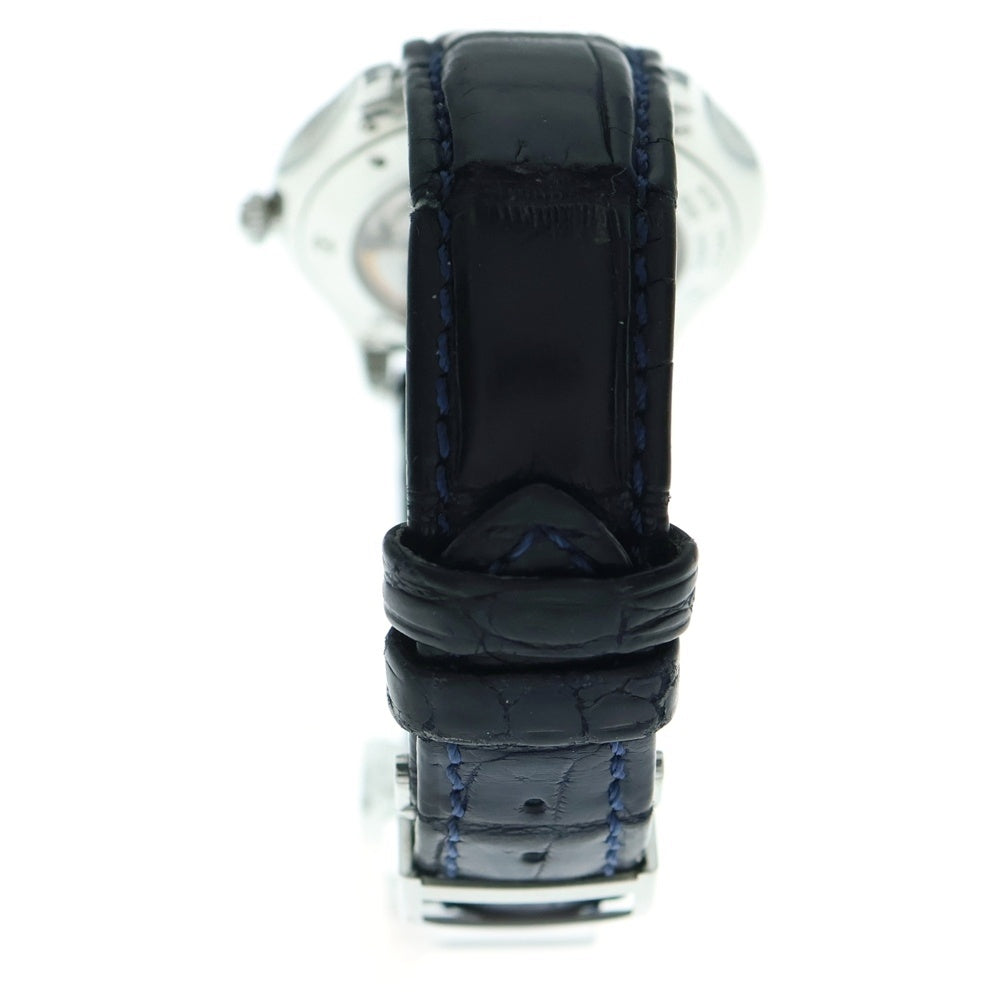 JAEGER-LECOULTRE(ジャガールクルト) 171.8.90.S マスターウルトラスリム シルバー文字盤 SS×レザー/AT ステンレス 自動巻き