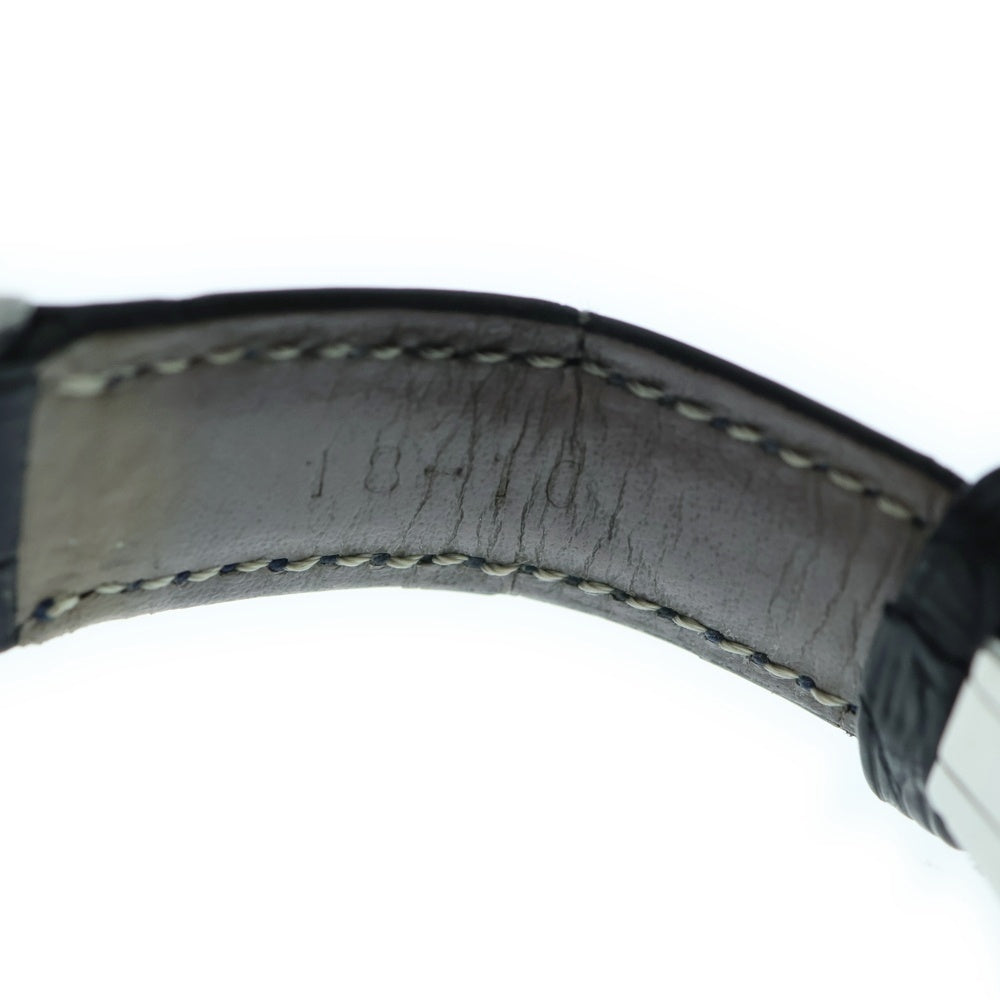 JAEGER-LECOULTRE(ジャガールクルト) 171.8.90.S マスターウルトラスリム シルバー文字盤 SS×レザー/AT ステンレス 自動巻き