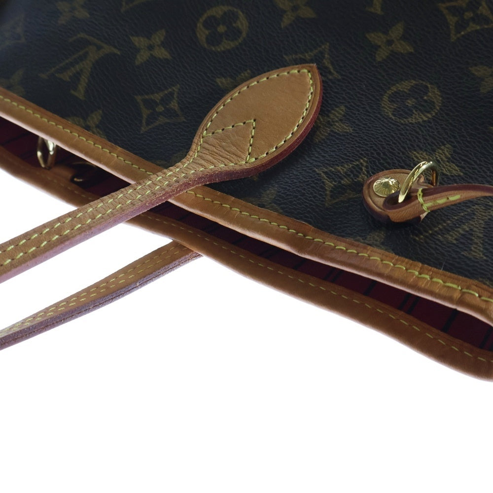 LOUIS VUITTON(ルイヴィトン) モノグラム ネヴァーフルPM ピヴォワンヌ レザーハンドバッグ ブラウン レディース M41245